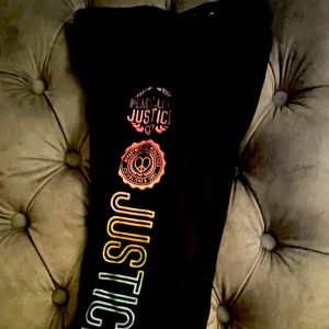 Size 7/8 (small justice legging’s